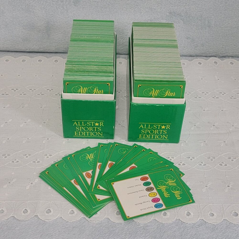 Trivial Pursuit, All Star Sports Edition. Card Set. - Picture 1 of 6